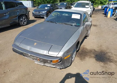 1986 Porsche 944 из США, поврежденный, VIN WP0AA0949GN457314